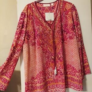 Belle by Kim Gravel Blouse NWT